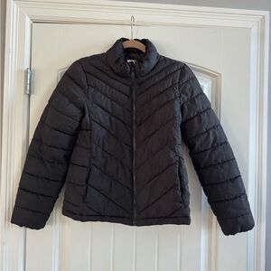 Women's Black Quilted Jacket